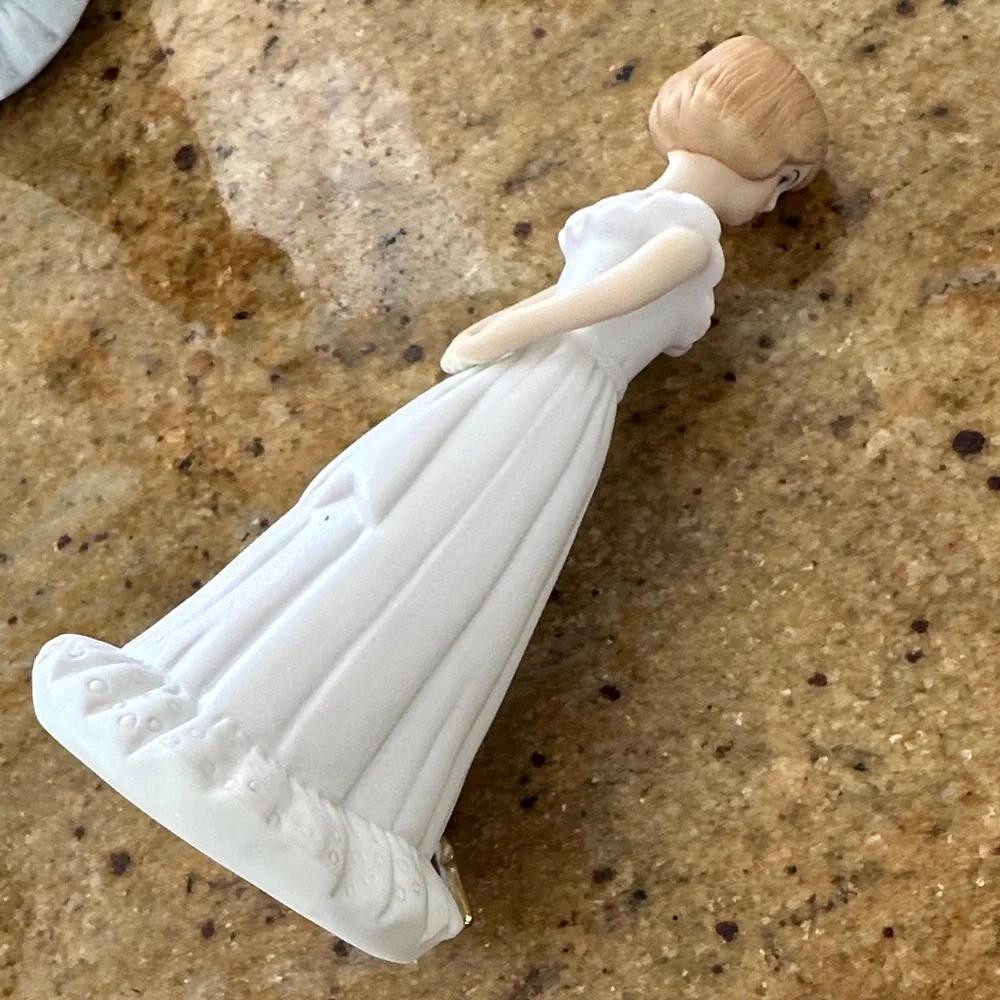 Growing Up birthday girls 13th birthday brown hair figurine